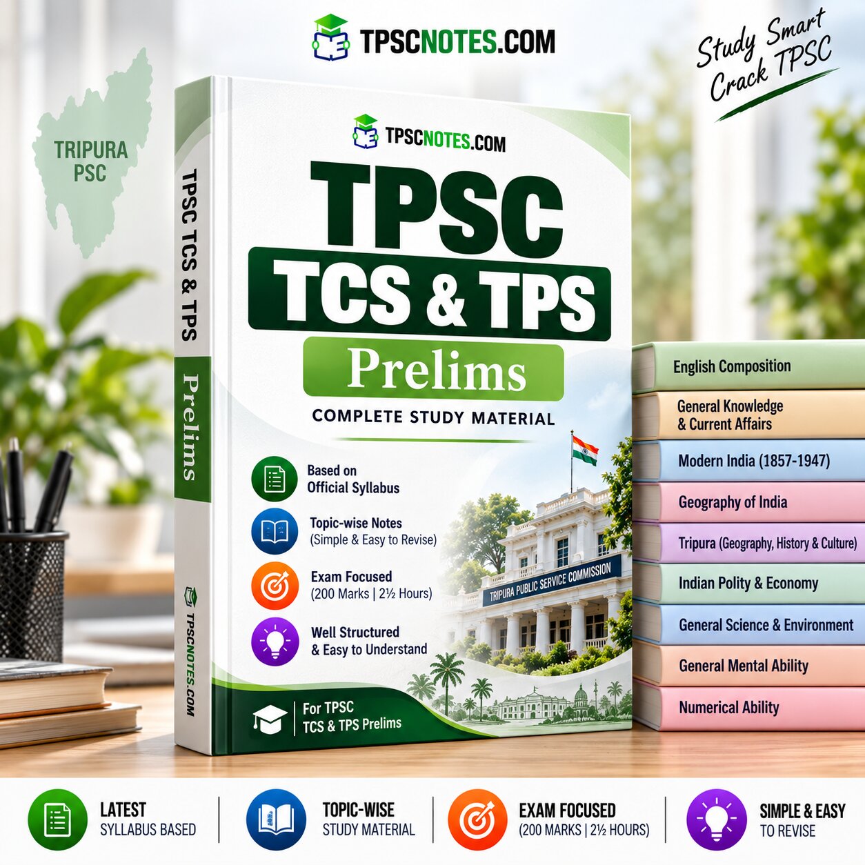 TPSC TCS/TPS Complete Study Materials [PDF]