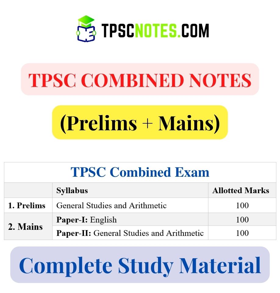 TPSC Combined Notes