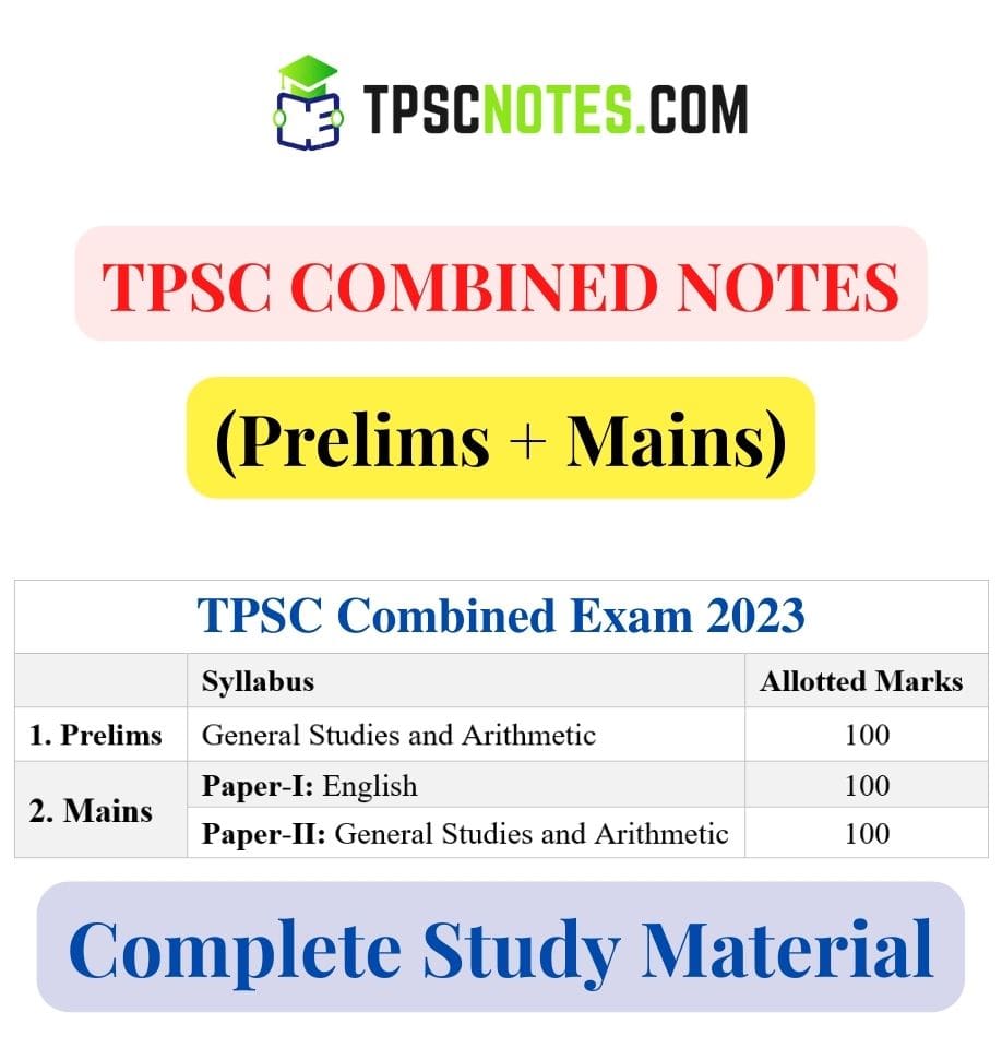 TPSC Combined Notes